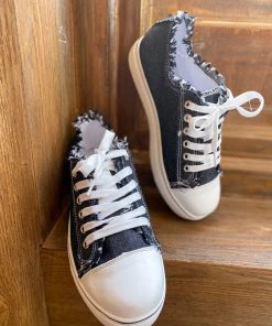 HYHE Shoes Denim Bayshore Canvas Sneakers - EN BLOOM