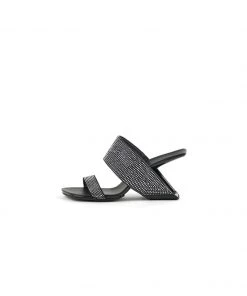 Jady Rose JADYROSE | ADALINA RHINESTONE BLACK LEATHER SLIDE NEW ARRIVALS 14 Jady Rose JADYROSE | ADALINA RHINESTONE BLACK LEATHER SLIDE NEW ARRIVALS