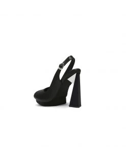 Jady Rose JadyRose | Peep-Toe Black Leather Classic Slingback NEW ARRIVALS 13 Jady Rose JadyRose | Peep-Toe Black Leather Classic Slingback NEW ARRIVALS