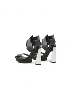 Jady Rose JADYROSE | TIKOYA BLACK LEATHER HEEL 15 Jady Rose JADYROSE | TIKOYA BLACK LEATHER HEEL