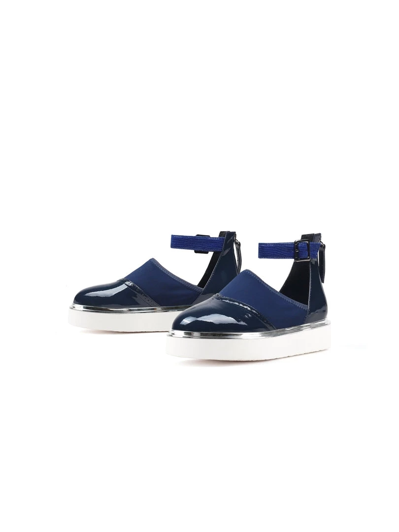 Jady Rose New In Shoes JADYROSE | TULIP ANKLE STRAP NAVY OXFORD SANDAL 8 Jady Rose New In Shoes JADYROSE | TULIP ANKLE STRAP NAVY OXFORD SANDAL