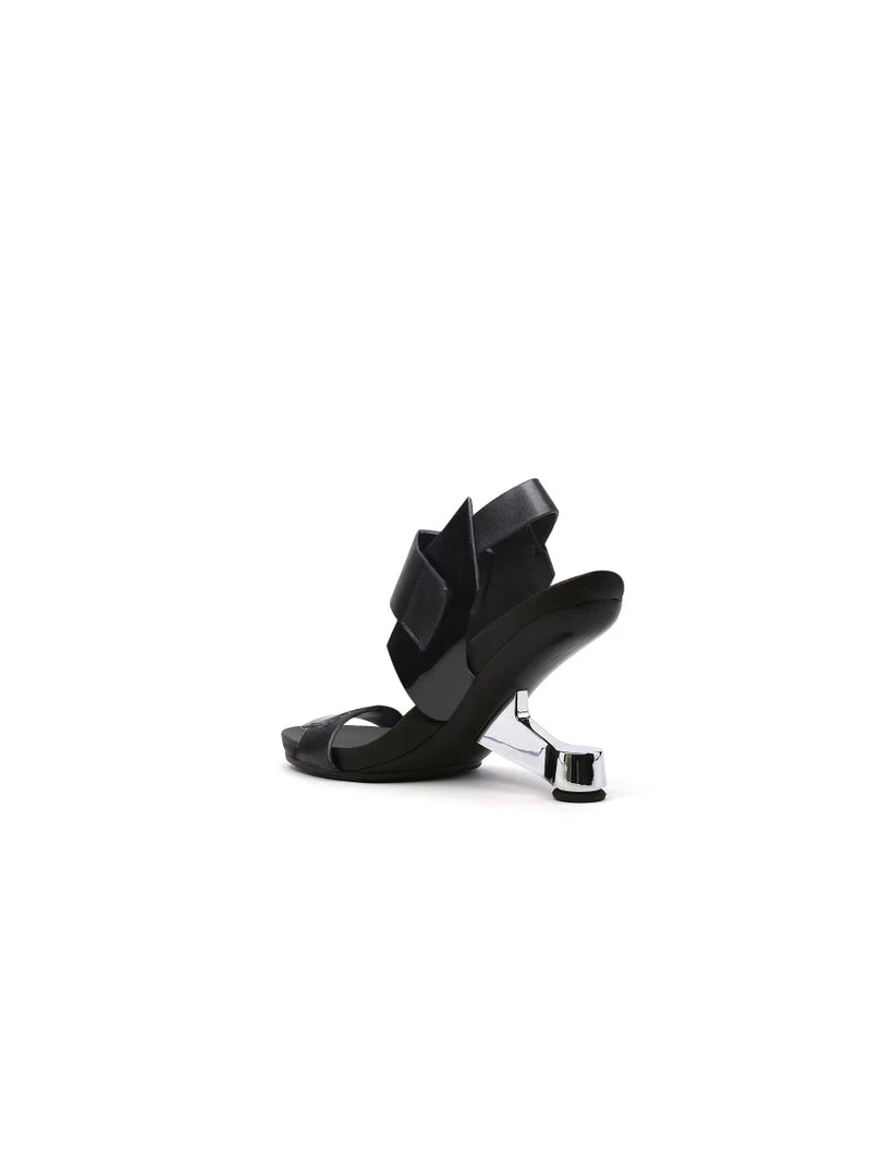 Jady Rose JADYROSE | TASH BLACK LEATHER ELEVATOR HEEL SANDAL New In Shoes 8 Jady Rose JADYROSE | TASH BLACK LEATHER ELEVATOR HEEL SANDAL New In Shoes