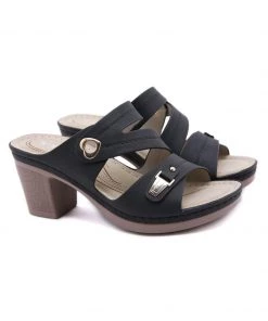 Metal Heart Stack Sandals -SIKETU New In Shoes