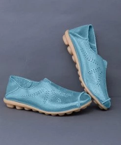 ATC Laser Cut Leather Loafer - MAMA LOVE Shop Loafer