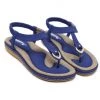 S/S 2022 SIKETU | SIGNATURE T-STRAP BLUE SLINGBACK SANDAL