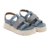 SIKETU | ESPADRILLES INSPIRED BLUE PLATFORM SANDAL New In Shoes