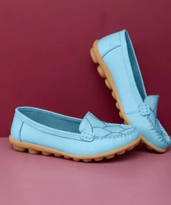 ATC Contrast-Stitch Leather Loafers - MAMA LOVE Shop Loafer