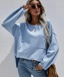 MY Smaibulun | DORETTA Oversized Front Pocket Knit Sweater