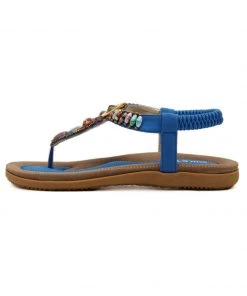 SIKETU | BLUE BEADED SANDAL