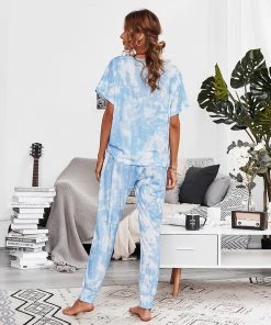 New In Clothing JUMARA LOUNGEWEAR SET - BLUE TIE DYE 7 New In Clothing JUMARA LOUNGEWEAR SET - BLUE TIE DYE