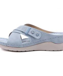 Cutout Crisscross Jolie Sandals - SIKETU