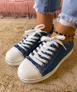 HYHE Shoes Denim Bayshore Canvas Sneakers - EN BLOOM