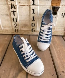 HYHE Shoes Denim Bayshore Canvas Sneakers - EN BLOOM