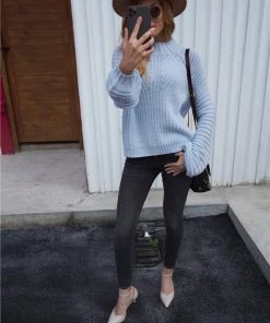 MY Smaibulun | LORINA Blue Lantern Sleeve Knit Top New In Clothing 9 MY Smaibulun | LORINA Blue Lantern Sleeve Knit Top New In Clothing