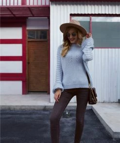 MY Smaibulun | LORINA Blue Lantern Sleeve Knit Top New In Clothing 10 MY Smaibulun | LORINA Blue Lantern Sleeve Knit Top New In Clothing