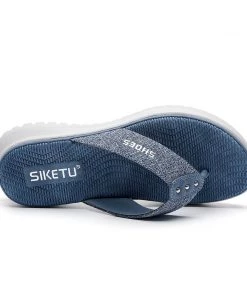 Brinkley Reef T-Strap Flip Flops - SIKETU