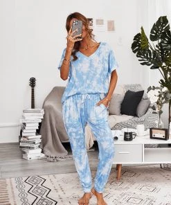 New In Clothing JUMARA LOUNGEWEAR SET - BLUE TIE DYE 9 New In Clothing JUMARA LOUNGEWEAR SET - BLUE TIE DYE