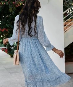 DY ZARNISH MIDI DRESS - SKY BLUE NEW ARRIVALS 9 DY ZARNISH MIDI DRESS - SKY BLUE NEW ARRIVALS