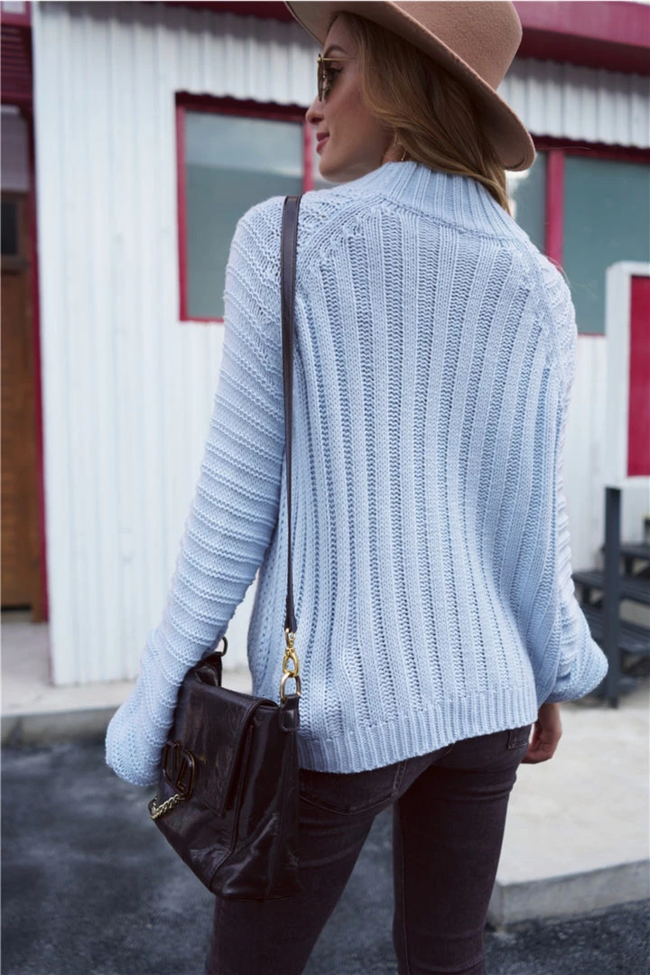 MY Smaibulun | LORINA Blue Lantern Sleeve Knit Top New In Clothing 6 MY Smaibulun | LORINA Blue Lantern Sleeve Knit Top New In Clothing