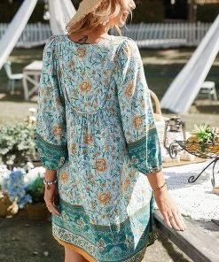 DY AURINA BOHO DRESS - TURQUOISE NEW ARRIVALS 12 DY AURINA BOHO DRESS - TURQUOISE NEW ARRIVALS
