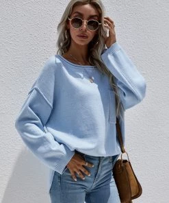 MY Smaibulun | DORETTA Oversized Front Pocket Knit Sweater