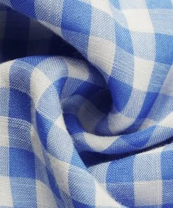 DY ELOISA Back Bow Midi Dress - Blue Gingham New In Clothing 13 DY ELOISA Back Bow Midi Dress - Blue Gingham New In Clothing