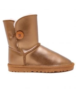 XH New In Shoes SMAIBULUN UGG™ | Faux Fur-Lined Leather Suede Boot