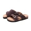 GLF Maibulun | Brown Criss Cross Wrap Suede Sandals Slides NEW ARRIVALS
