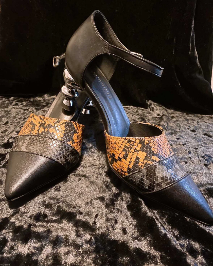 Jady Rose New In Shoes Smaibulun Doll | Snake Patterned Belted Women's Pump By JadyRose 1 Jady Rose New In Shoes Smaibulun Doll | Snake Patterned Belted Women's Pump By JadyRose