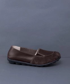 ATC Shop Loafer Contrast-Color Leather Loafers - MAMA LOVE