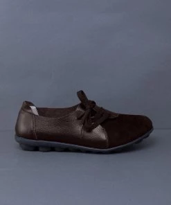ATC Side-Lace Leather Loafers - MAMA LOVE