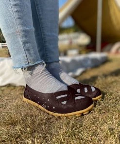 ATC Side Cut And Cross-Toe Leather Loafers - MAMA LOVE