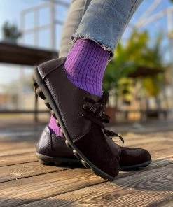 ATC Side-Lace Leather Loafers - MAMA LOVE