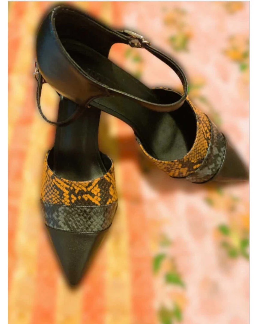 Jady Rose New In Shoes Smaibulun Doll | Snake Patterned Belted Women's Pump By JadyRose 3 Jady Rose New In Shoes Smaibulun Doll | Snake Patterned Belted Women's Pump By JadyRose