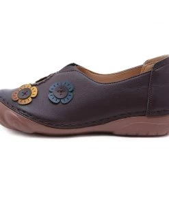 Applique Stitch Nonskid Loafers - SIKETU