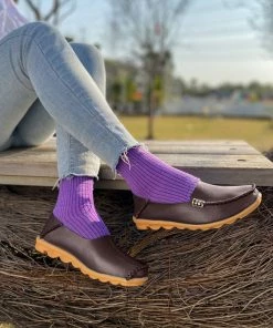 ATC Side Metallic Trim Leather Loafers - MAMA LOVE Shop Loafer