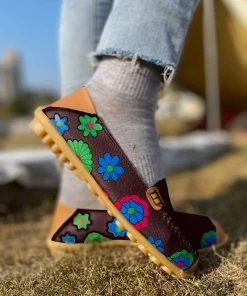 ATC Floral Print-Accent Leather Loafers - MAMA LOVE 29 ATC Floral Print-Accent Leather Loafers - MAMA LOVE