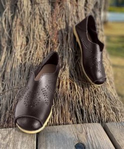 ATC Laser Cut Leather Loafer - MAMA LOVE Shop Loafer