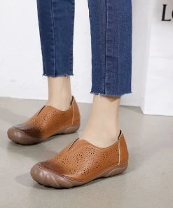Laser Cut Daisy Non-Slip Loafer - SIKETU S/S 2022