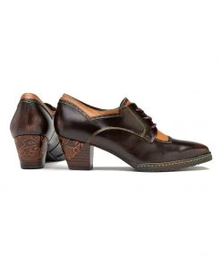 New In Shoes Soffia | Genuine Leather Embossed Block Brogue-Detail Heel Oxford Shoes 15 New In Shoes Soffia | Genuine Leather Embossed Block Brogue-Detail Heel Oxford Shoes