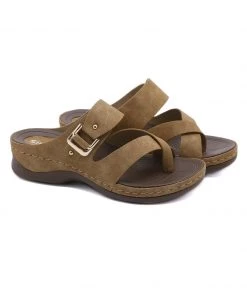 Comfort Slip-On Strappy Sandals Slides - SIKETU New In Shoes