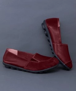 ATC Shop Loafer Contrast-Color Leather Loafers - MAMA LOVE