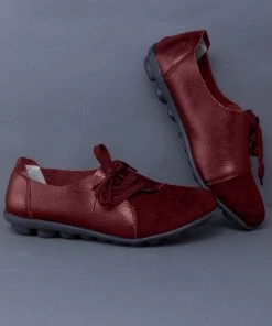 ATC Side-Lace Leather Loafers - MAMA LOVE