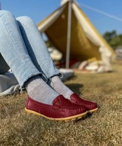 ATC Contrast-Stitch Leather Loafers - MAMA LOVE Shop Loafer