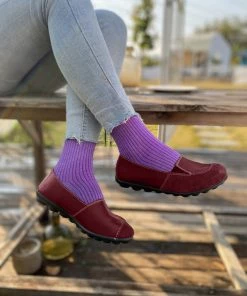 ATC Shop Loafer Contrast-Color Leather Loafers - MAMA LOVE