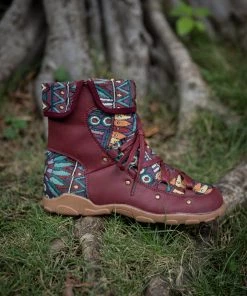 YL Shoes EN BLOOM | Geometric Combat Boot