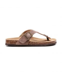 GLF Maibulun | Camel Suede T-Strap Leather Sandals New In Shoes