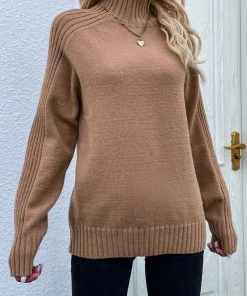 MY Smaibulun | Camel CHESTERFIELD Knit Jumper