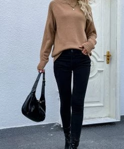 MY Smaibulun | Camel CHESTERFIELD Knit Jumper
