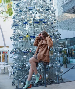 MY Smaibulun | Camel CHESTERFIELD Knit Jumper